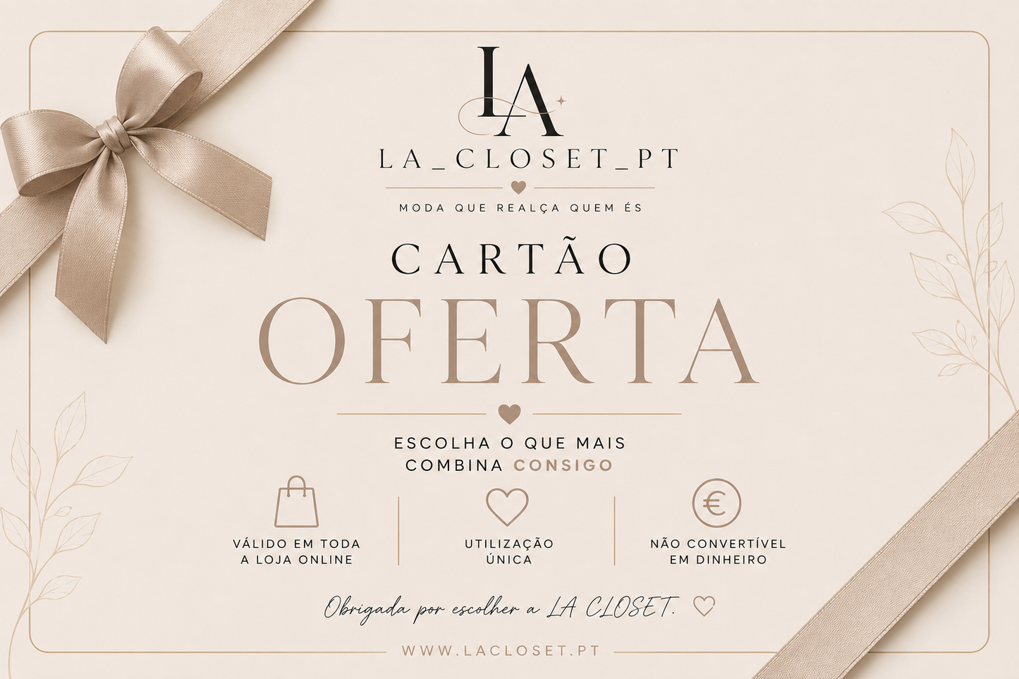 Cartão de Oferta