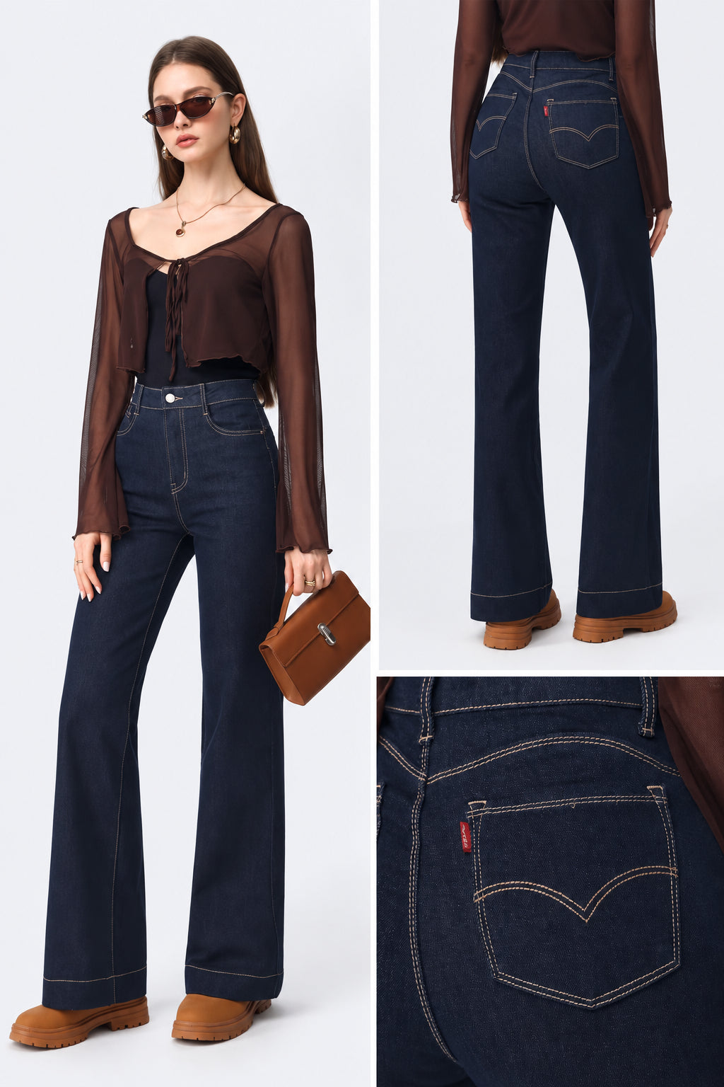 Calça inspiração Levis